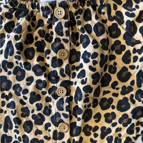 Rachel Zoe Animal Print Button-Up Top - Picture 2 of 4